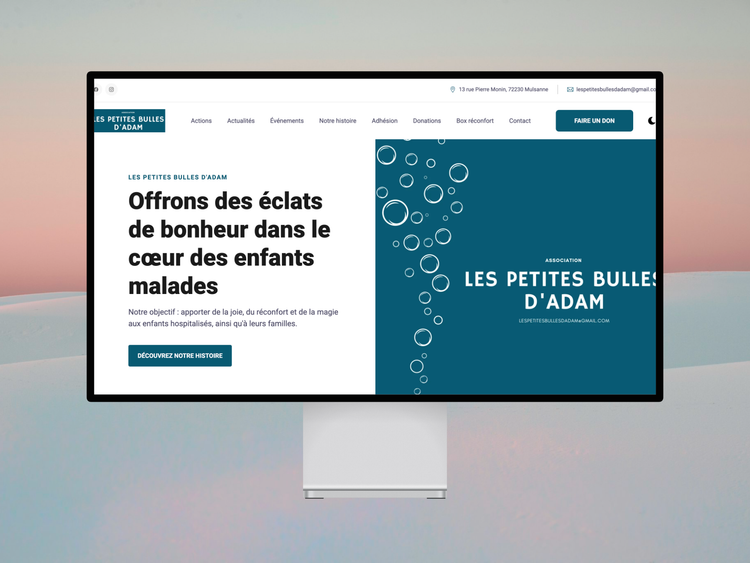 Les petites bulles d'Adam